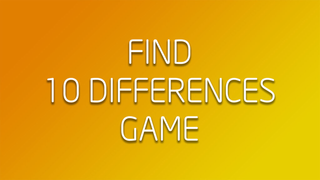 Find 10 Differences Game